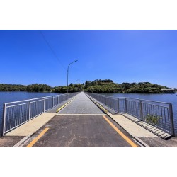 Nova ponte sobre a represa do Rio Verde tem acesso liberado